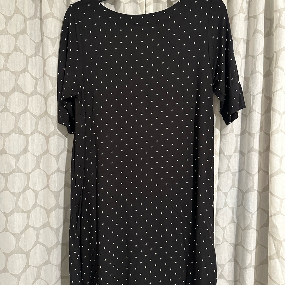 Black Polka Dot Dress - Picture 2 of 3